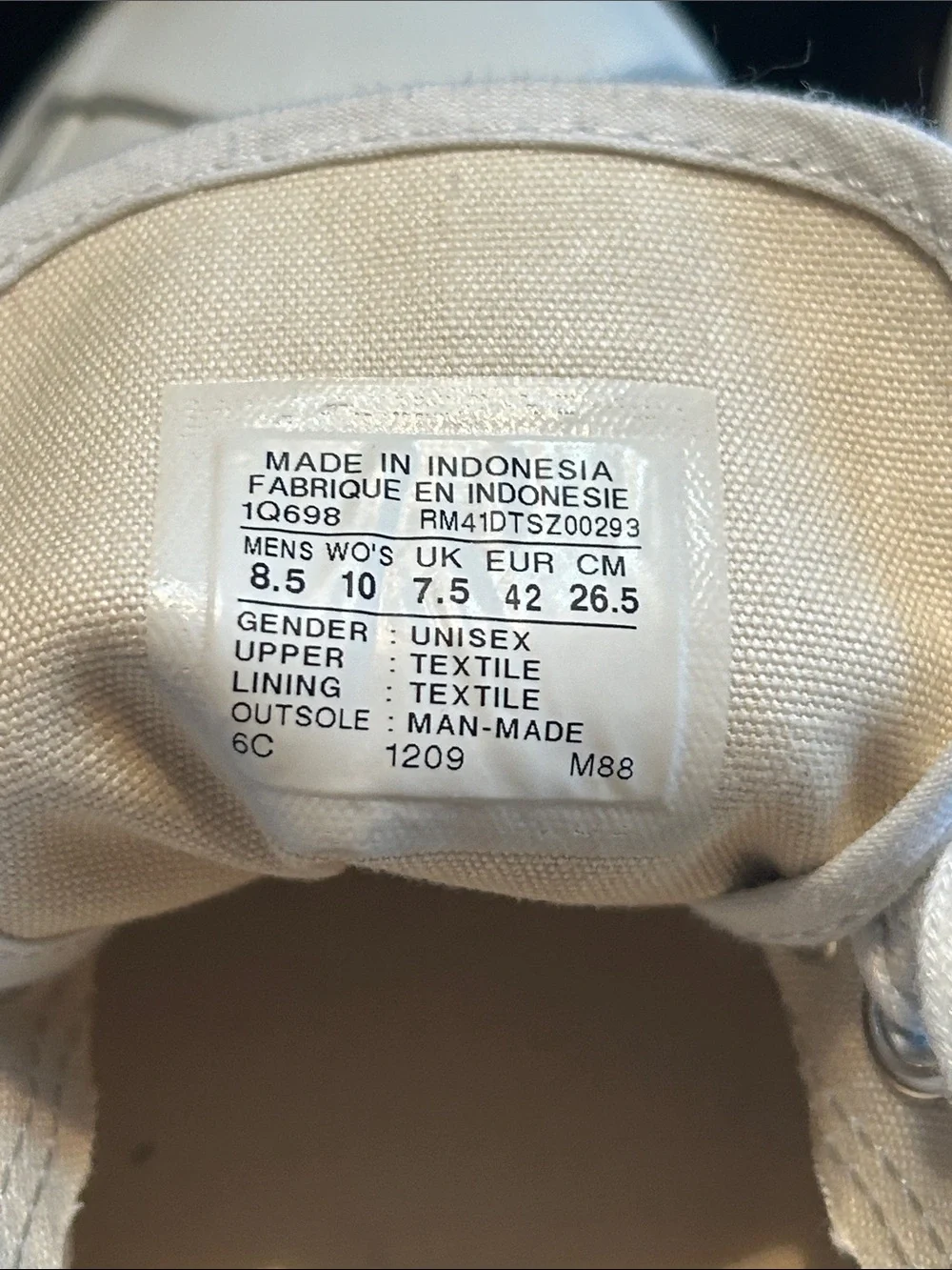 Jack Purcell Converse Women's White Low-Top Canvas Lace-Up Sneakers